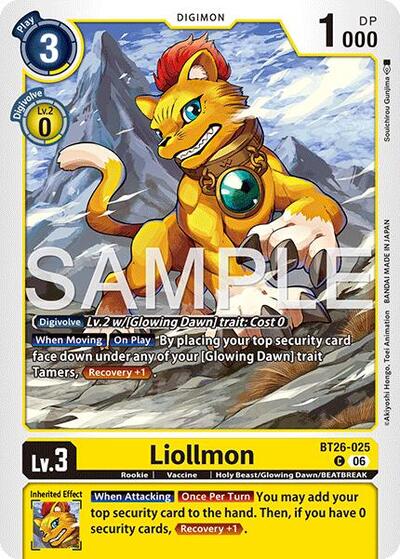 Liollmon (Timeless Bonds) Near Mint