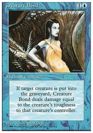 Creature Bond (4th Edition) Light Play - Nick Nack's Full Frontal Attack