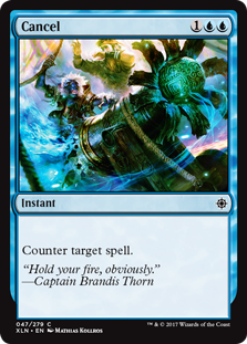 Cancel (Ixalan) Near Mint - Nick Nack's Full Frontal Attack