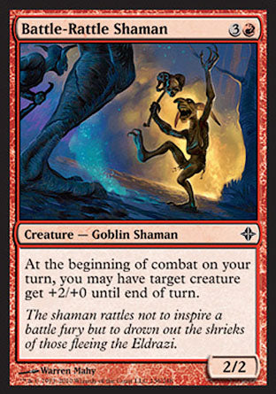 Battle-Rattle Shaman (Rise of the Eldrazi) Light Play