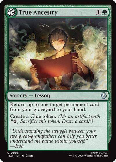 True Ancestry (Avatar: The Last Airbender) Near Mint - Nick Nack's Full Frontal Attack