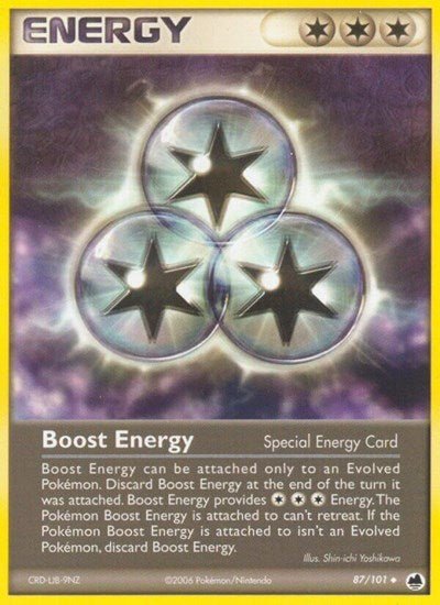 Boost Energy (Dragon Frontiers) Light Play - Nick Nack's Full Frontal Attack