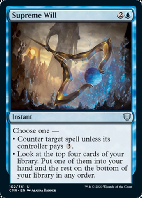 Supreme Will (Commander Legends) Near Mint