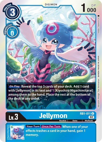 Jellymon (Resurgence Booster) Near Mint Foil