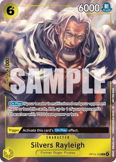 Silvers Rayleigh (Dash Pack) (The Azure Sea's Seven) Near Mint Foil