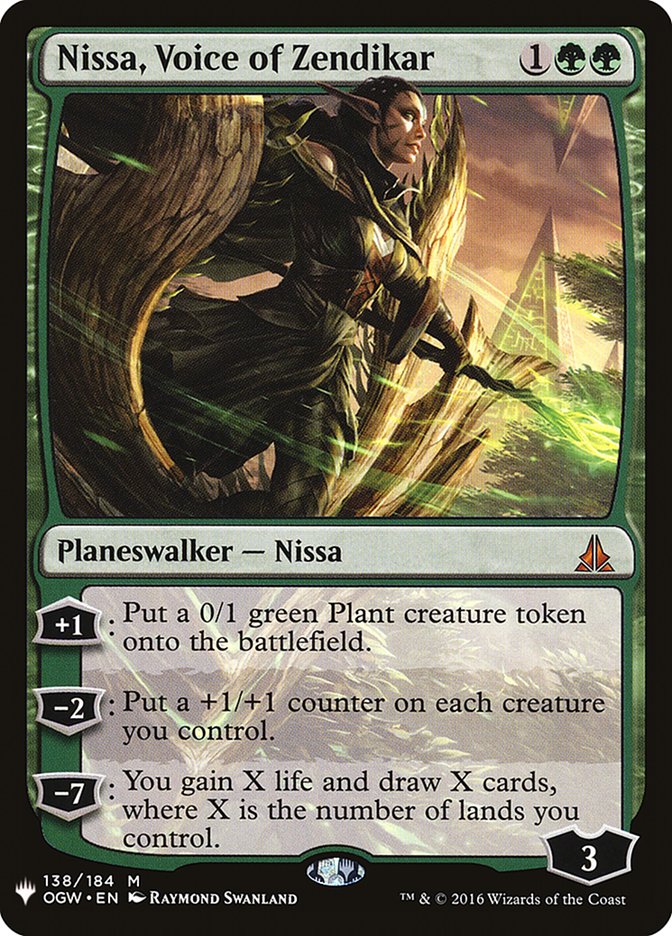 Nissa, Voix de Zendikar [Mystery Booster] 