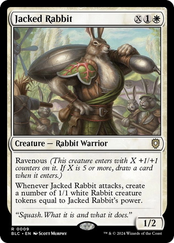 Jacked Rabbit [Bloomburrow Commander]
