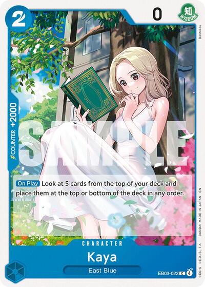 Kaya (Extra Booster: One Piece Heroines Edition) Near Mint - Nick Nack's Full Frontal Attack