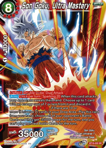 Son Goku, Ultra Maestría [BT16-005] 