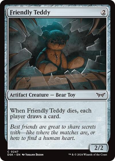 Friendly Teddy (Duskmourn: House of Horror) Near Mint
