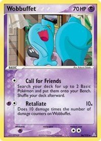 Wobbuffet (Holon Phantoms) Light Play - Nick Nack's Full Frontal Attack