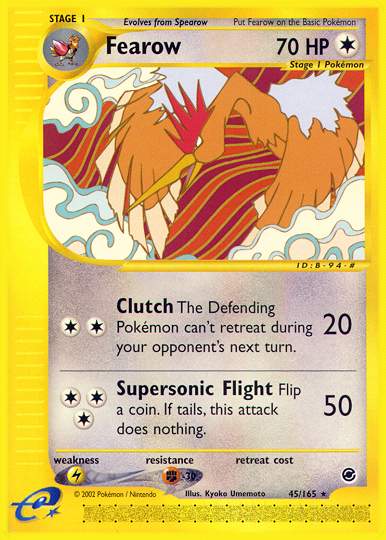 Fearow (Expedition) Light Play
