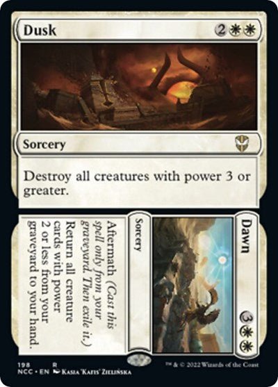 Dusk // Dawn (Commander: Streets of New Capenna) Near Mint - Nick Nack's Full Frontal Attack