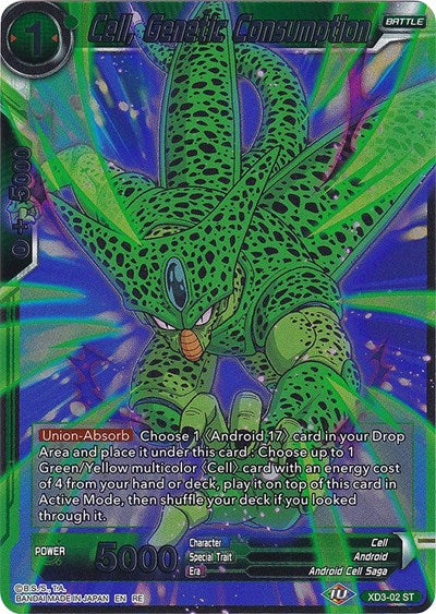 Cell, Genetic Consumption (Expansion Deck Box Set 20: Ultimate Deck 2022) Near Mint Foil