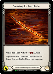 Searing Emberblade [LGS105] (Promo)  Cold Foil