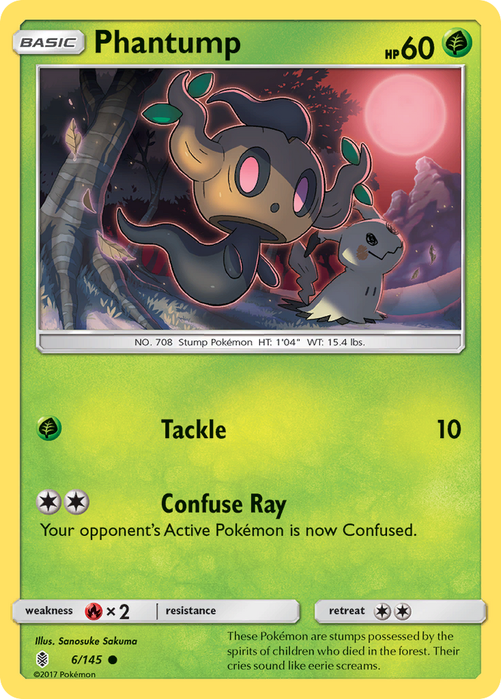 Phantump (6/145) [Soleil et Lune : Gardiens Rising] 