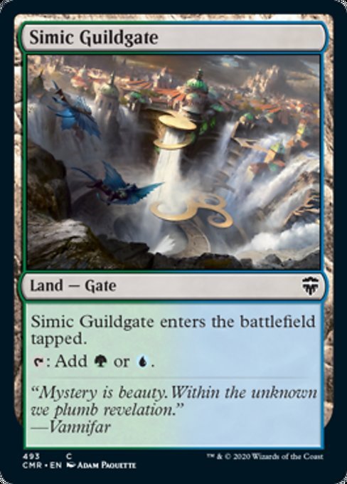 Simic Guildgate (Commander 2020 Commander Legends) Near Mint - Nick Nack's Full Frontal Attack