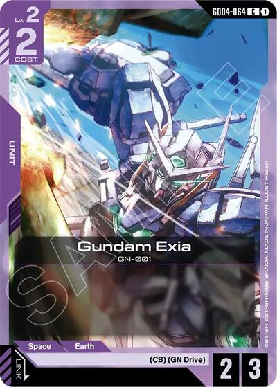 Gundam Exia (GD04-064) (Phantom Aria) Near Mint - Nick Nack's Full Frontal Attack