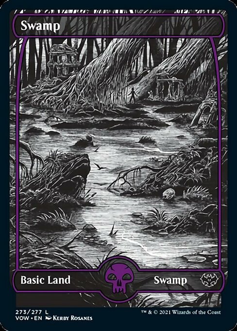 Swamp (273) (Innistrad: Crimson Vow) Near Mint - Nick Nack's Full Frontal Attack