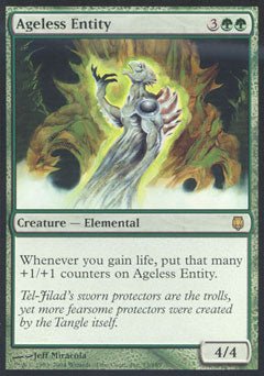 Ageless Entity (Darksteel) Light Play - Nick Nack's Full Frontal Attack