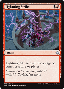 Lightning Strike (Ixalan) Near Mint - Nick Nack's Full Frontal Attack