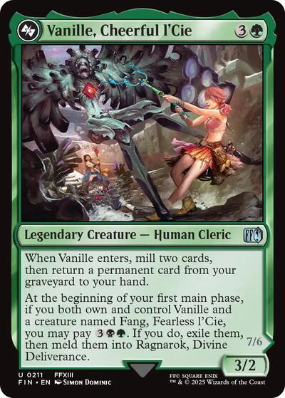 Vanille, Cheerful l'Cie (Universes Beyond: FINAL FANTASY) Near Mint - Nick Nack's Full Frontal Attack