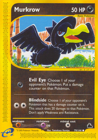 Murkrow (Skyridge) Light Play