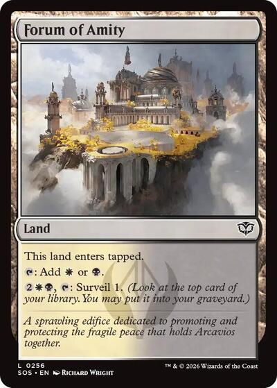 Forum of Amity (Secrets of Strixhaven) Near Mint - Nick Nack's Full Frontal Attack
