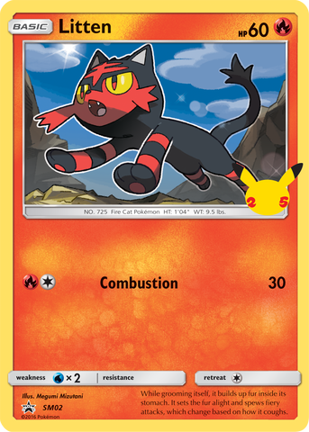 Litten (SM02) [Premier pack partenaire] 