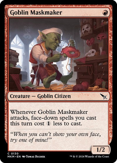 Goblin Maskmaker (Murders at Karlov Manor) Near Mint