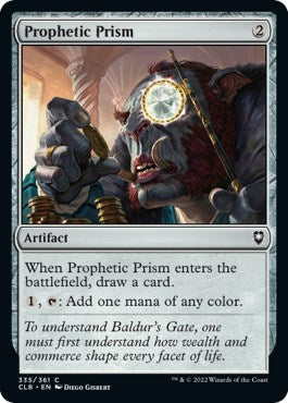 Prophetic Prism (Commander Legends: Battle for Baldur's Gate) Near Mint