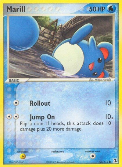 Marill (Delta Species) Light Play - Nick Nack's Full Frontal Attack