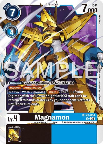 Magnamon (Hackers' Slumber) Near Mint Foil - Nick Nack's Full Frontal Attack