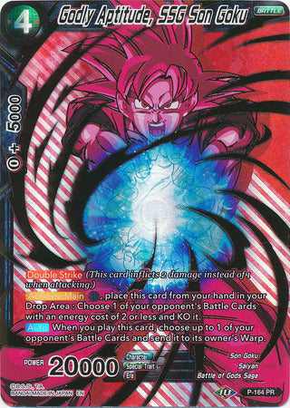 Aptitude divine, SSG Son Goku (P-164) [Cartes de promotion] 