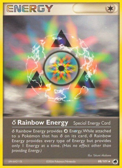 Delta Rainbow Energy (Dragon Frontiers) Light Play - Nick Nack's Full Frontal Attack