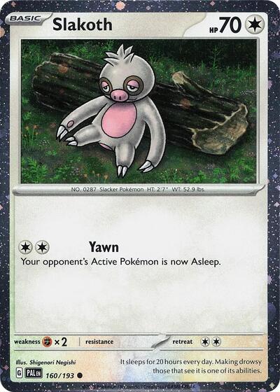 Slakoth (Cosmos Holo) (Miscellaneous Cards & Products) Near Mint Holofoil