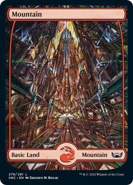 Mountain (278) (Streets of New Capenna) Near Mint - Nick Nack's Full Frontal Attack