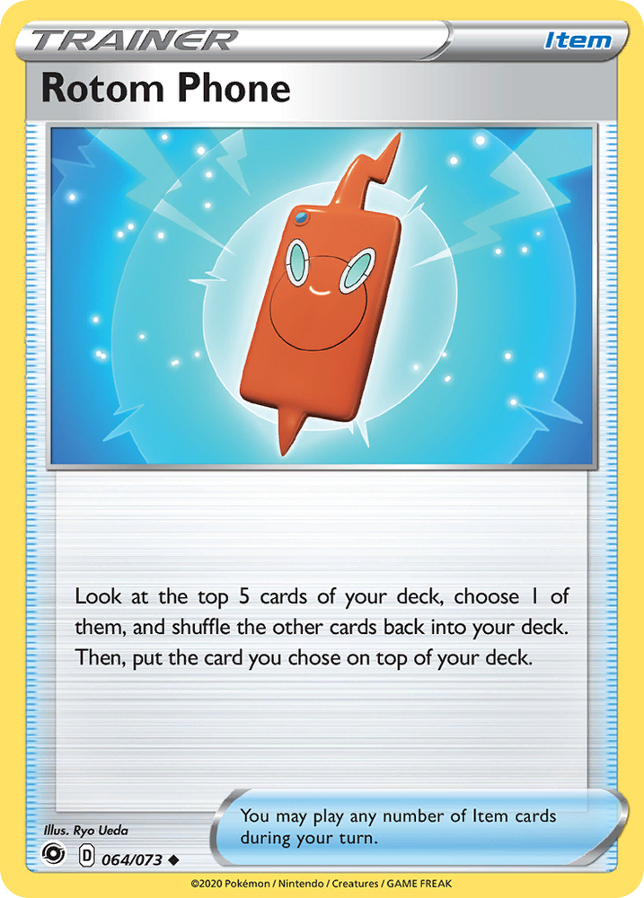 Rotom Phone (064/073) [Sword & Shield: Champion's Path]