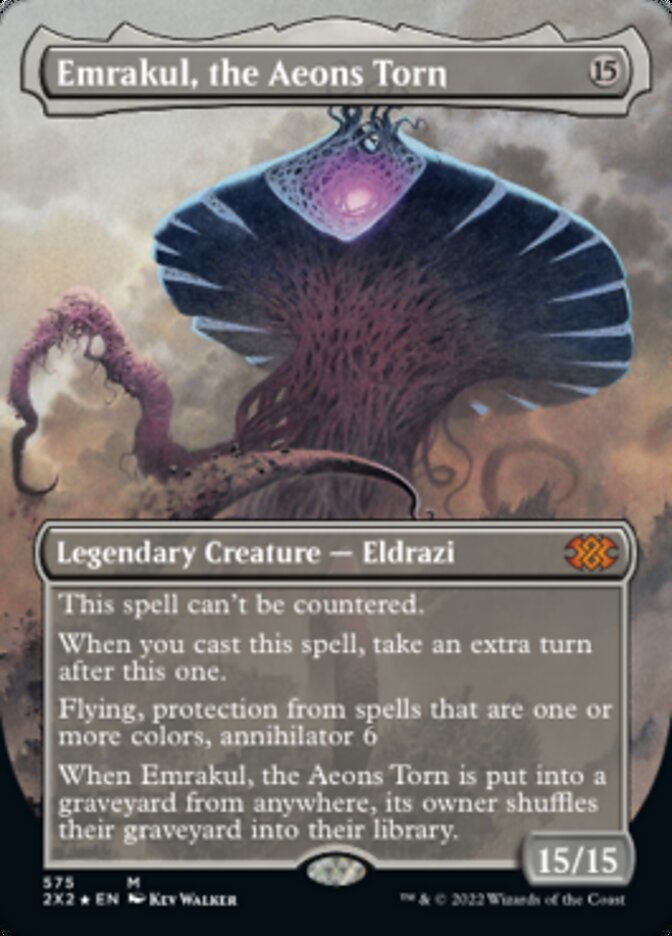 Emrakul, the Aeons Torn (Feuille texturée) [Double Masters 2022] 