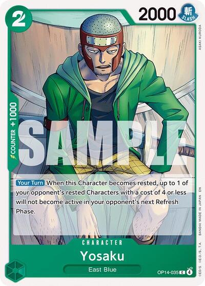 Yosaku (The Azure Sea's Seven) Near Mint - Nick Nack's Full Frontal Attack
