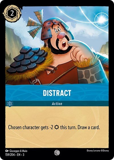 Distract (Into the Inklands) Near Mint - Nick Nack's Full Frontal Attack