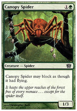 Canopy Spider (8th Edition) Near Mint - Nick Nack's Full Frontal Attack