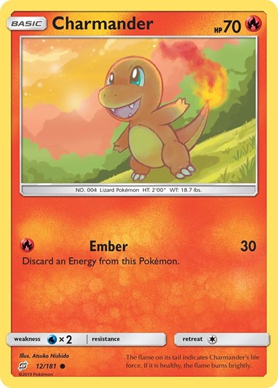 Charmander (12) (SM - Team Up) Near Mint