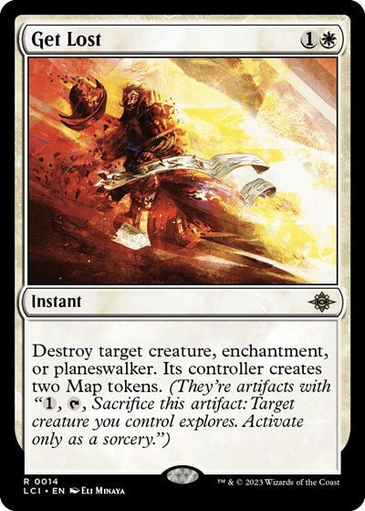 Get Lost (The Lost Caverns of Ixalan) Near Mint Foil - Nick Nack's Full Frontal Attack