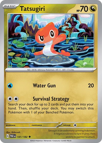 Tatsugiri (Scarlet and Violet: Paradox Rift) Near Mint