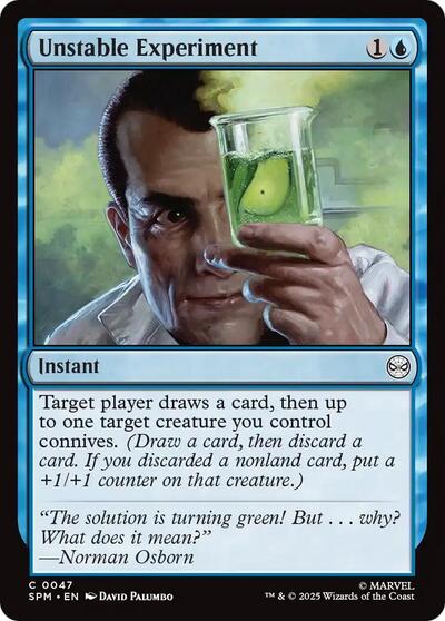 Unstable Experiment (Marvel's Spider - Man) Near Mint - Nick Nack's Full Frontal Attack