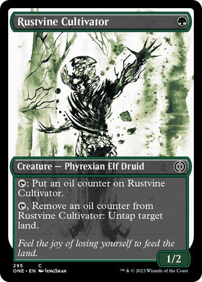 Rustvine Cultivator (Showcase) (Phyrexia: All Will Be One) Near Mint - Nick Nack's Full Frontal Attack