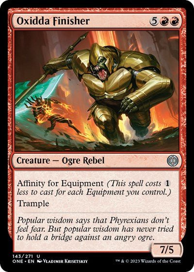 Oxidda Finisher (Phyrexia: All Will Be One) Near Mint - Nick Nack's Full Frontal Attack