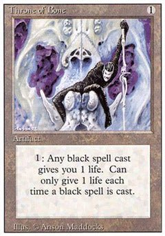 Throne of Bone (Revised) Near Mint - Nick Nack's Full Frontal Attack
