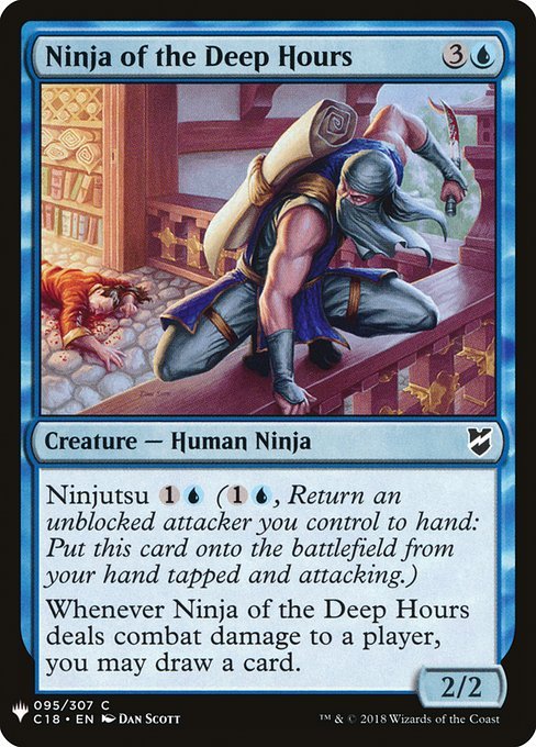 Ninja of the Deep Hours (Mystery Booster) Near Mint - Nick Nack's Full Frontal Attack
